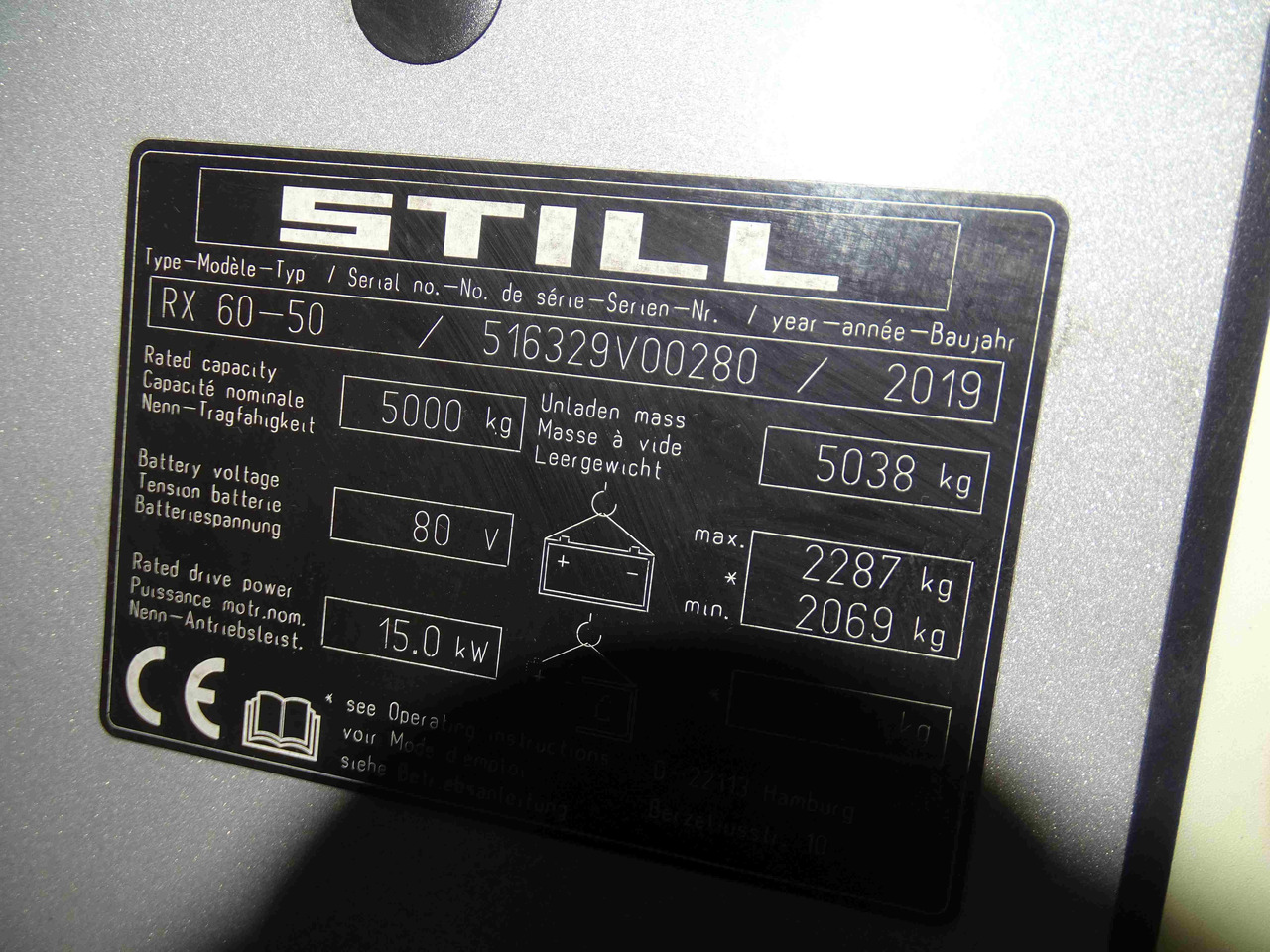 STILL RX60-50 - Electric forklift: picture 5 STILL RX60-50 - Electric forklift: picture 5