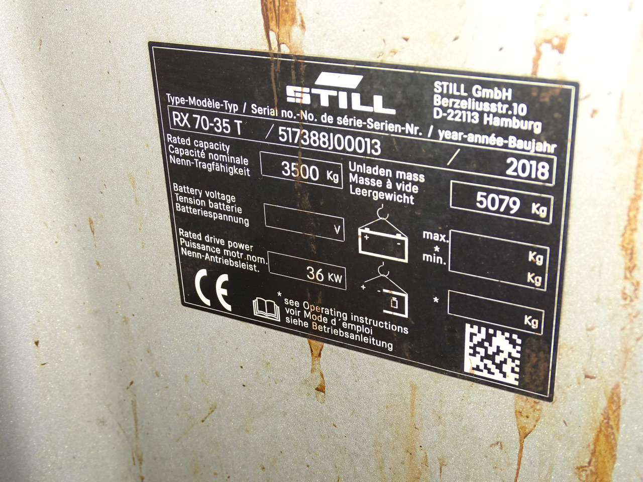 STILL RX70-35T - Forklift: picture 5 STILL RX70-35T - Forklift: picture 5