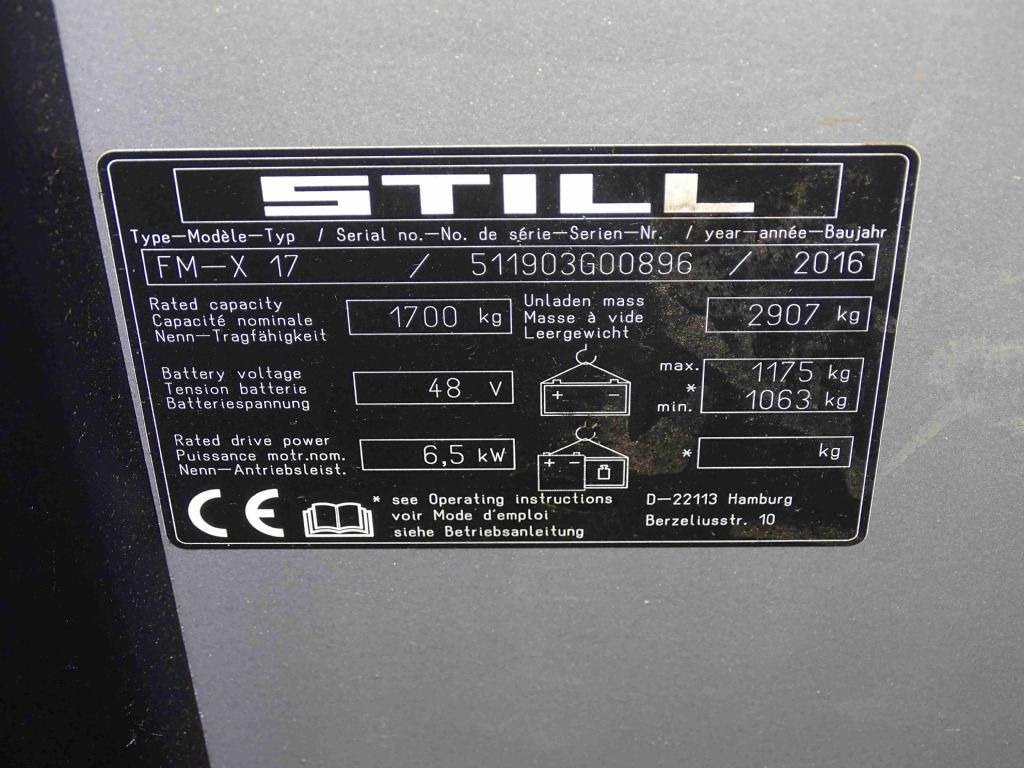 Still FM-X17 - Reach truck: picture 5 Still FM-X17 - Reach truck: picture 5
