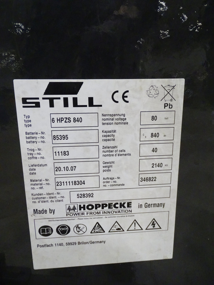 Still R60-45 - Electric forklift: picture 5 Still R60-45 - Electric forklift: picture 5
