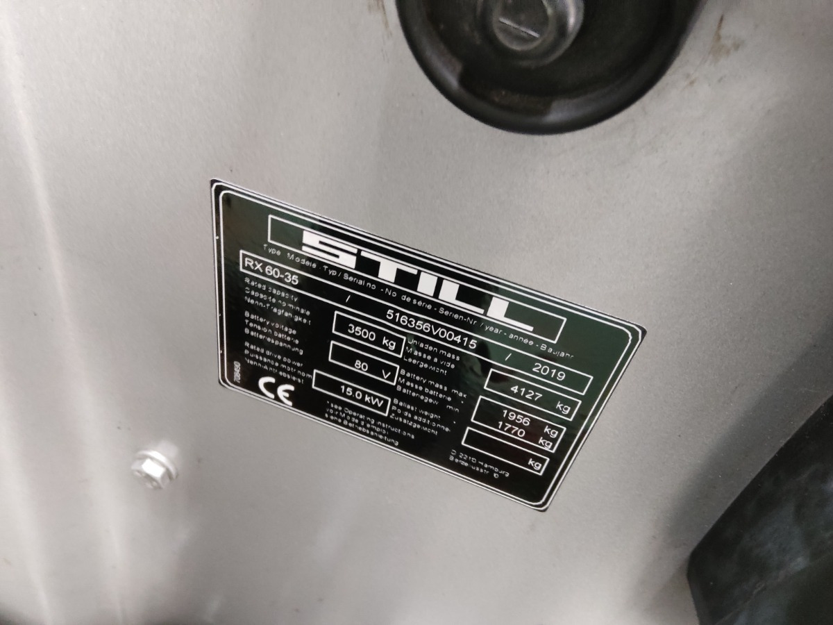 Electric forklift Still RX60-35/BRONZE: picture 10