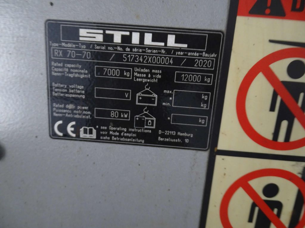 Still RX70-70 - Diesel forklift: picture 5 Still RX70-70 - Diesel forklift: picture 5