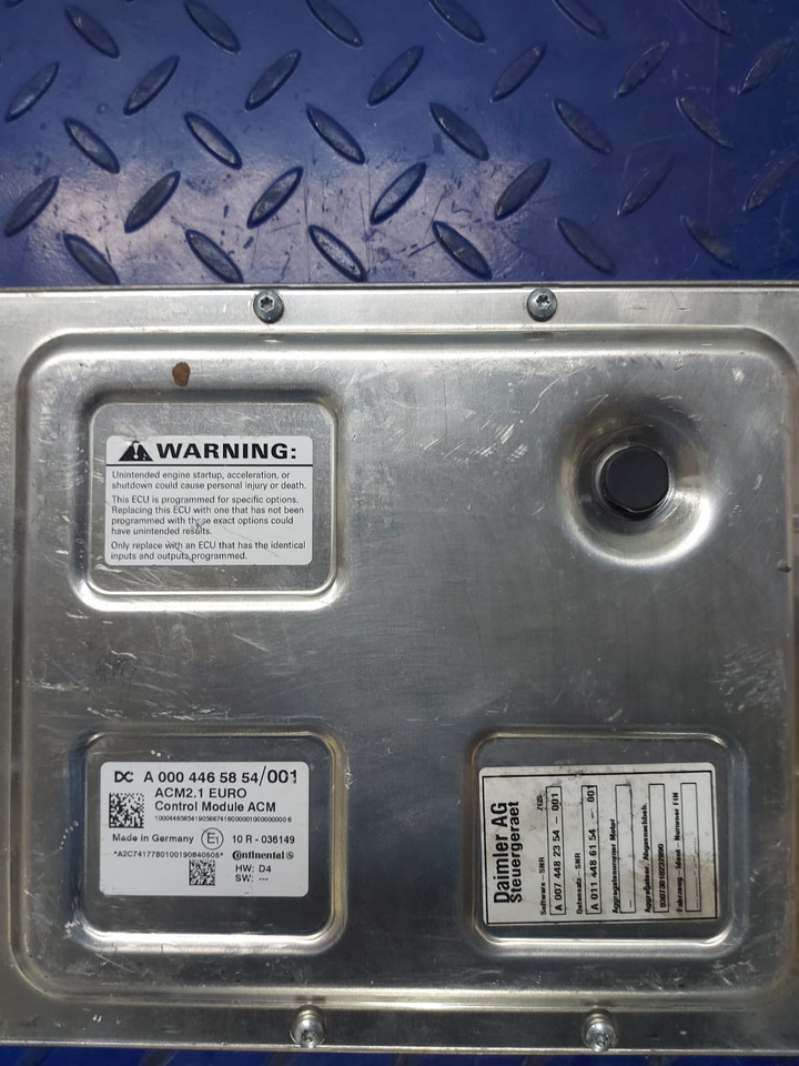 Mercedes Actros Atego ACM Euro 6 A0004465854 - ECU for Truck: picture 2 Mercedes Actros Atego ACM Euro 6 A0004465854 - ECU for Truck: picture 2