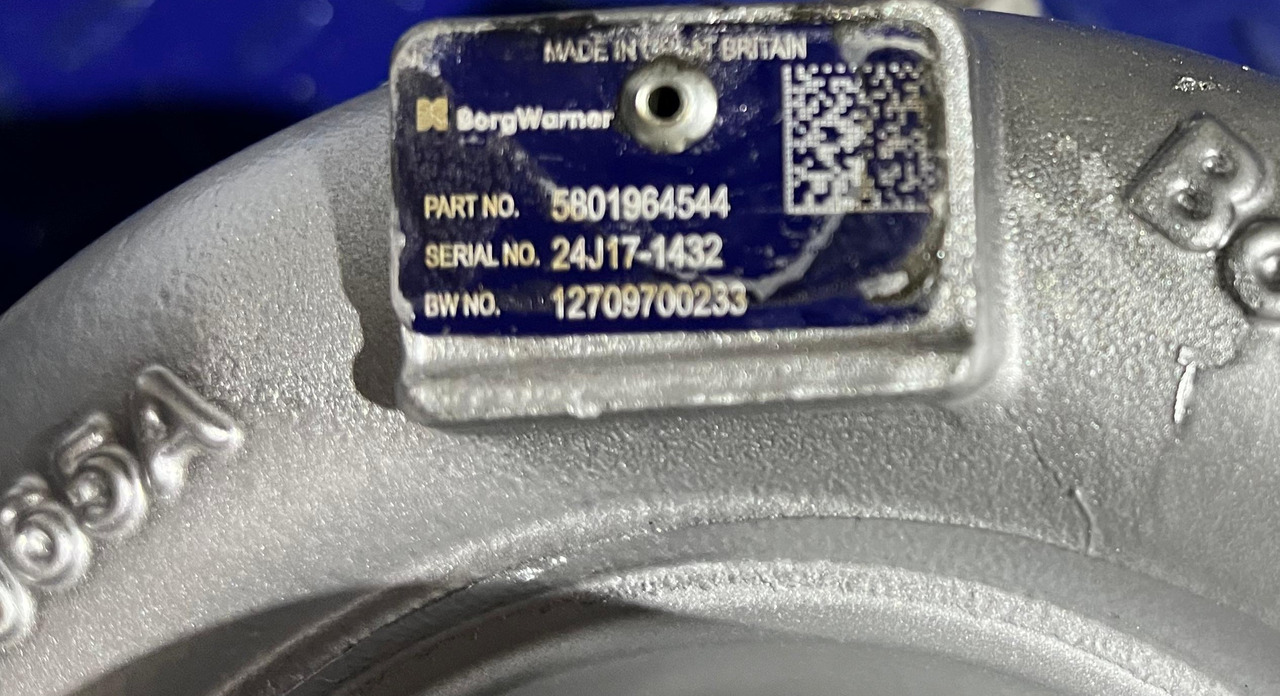 BORGWARNER TURBO IVECO New Holland Case 5801964544 - Spare parts: picture 4 BORGWARNER TURBO IVECO New Holland Case 5801964544 - Spare parts: picture 4