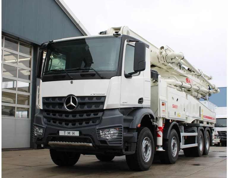 Mercedes-Benz Arocs 4140 8x4 Sany SY43 Concrete pump Build by Putzmeister - Concrete pump truck: picture 1 Mercedes-Benz Arocs 4140 8x4 Sany SY43 Concrete pump Build by Putzmeister - Concrete pump truck: picture 1