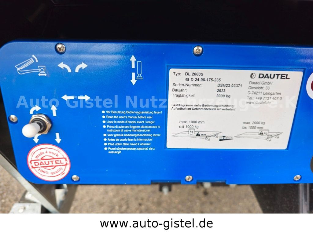 MAN TGL 12.250 4x2 BL *Pritsche/Plane Dautel DL2000S  leasing MAN TGL 12.250 4x2 BL *Pritsche/Plane Dautel DL2000S: picture 10