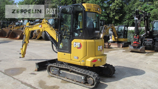 Cat 303CR-07A - Mini excavator: picture 2 Cat 303CR-07A - Mini excavator: picture 2