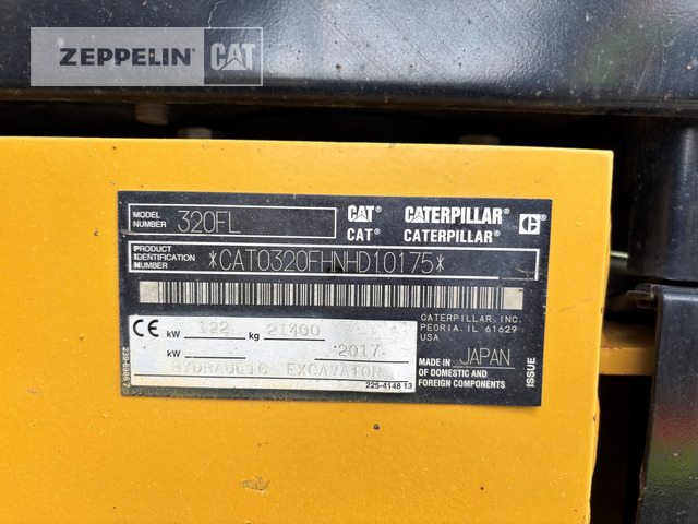 Crawler excavator Cat 320FL: picture 15