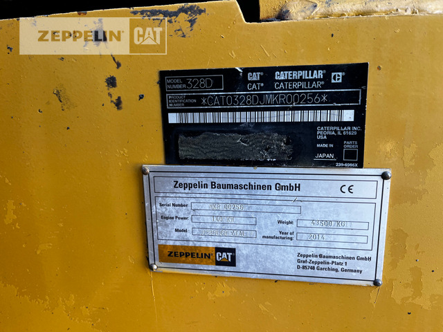 Cat 328DTUNNEL - Tunnel boring machine: picture 2 Cat 328DTUNNEL - Tunnel boring machine: picture 2
