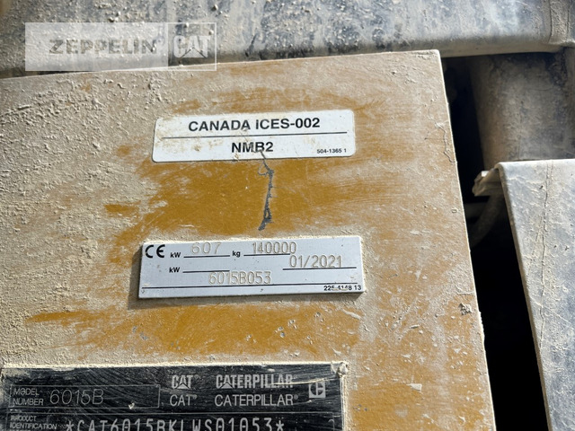 Cat 6015B - Crawler excavator: picture 3 Cat 6015B - Crawler excavator: picture 3
