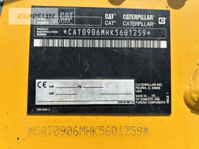 Cat 906M - Wheel loader: picture 5 Cat 906M - Wheel loader: picture 5