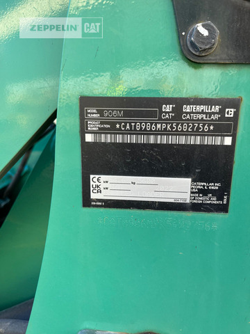 Cat 906M - Wheel loader: picture 5 Cat 906M - Wheel loader: picture 5