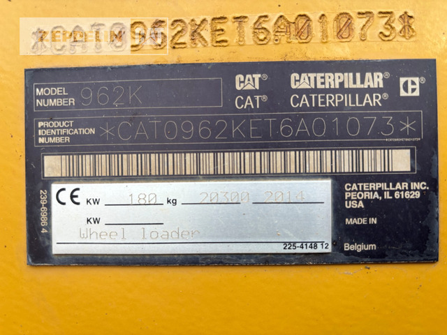 Cat 962K - Wheel loader: picture 2 Cat 962K - Wheel loader: picture 2
