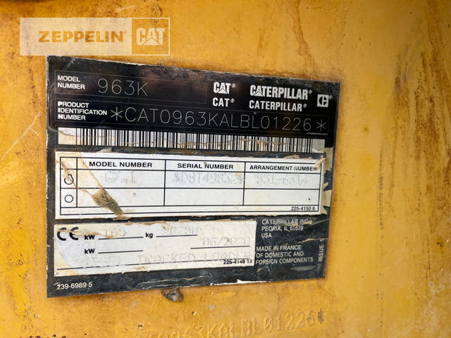 Cat 963K - Crawler loader: picture 5 Cat 963K - Crawler loader: picture 5