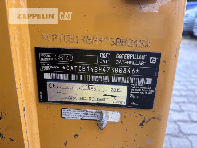 Cat CB14B - Road roller: picture 5 Cat CB14B - Road roller: picture 5