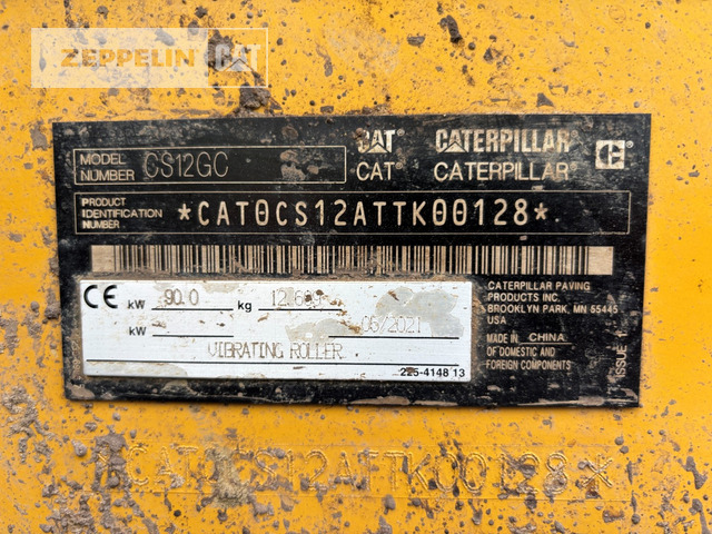 Cat CS12GC - Compactor: picture 2 Cat CS12GC - Compactor: picture 2