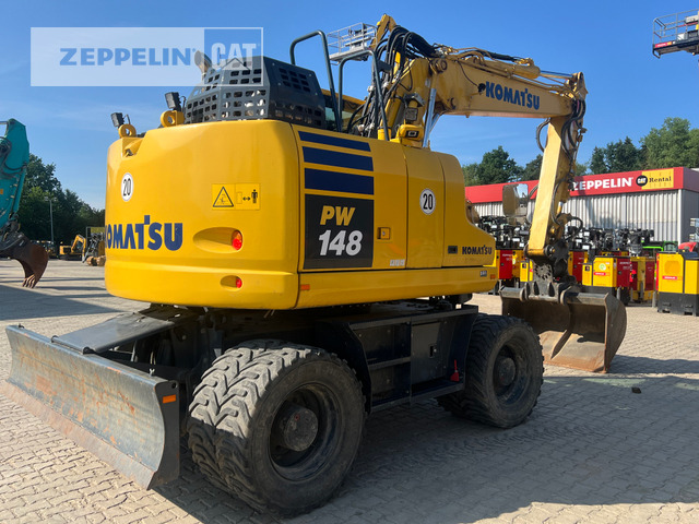 Komatsu PW148-11 - Wheel excavator: picture 4 Komatsu PW148-11 - Wheel excavator: picture 4