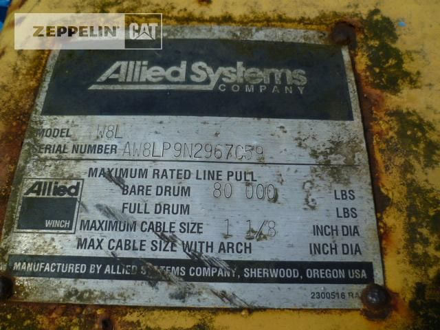 Komponenten ALLIED W8L - CAT D8 - Winch for Construction machinery: picture 3 Komponenten ALLIED W8L - CAT D8 - Winch for Construction machinery: picture 3