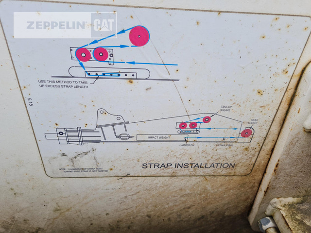 Hydraulic hammer for Construction machinery Komponenten Surestrike Fallhamme: picture 9