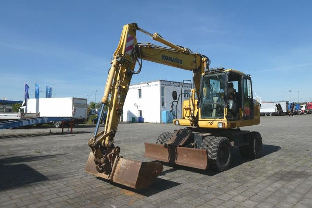 Komatsu Mobilbagger PW140-7 Mobilbagger - Wheel excavator: picture 2 Komatsu Mobilbagger PW140-7 Mobilbagger - Wheel excavator: picture 2