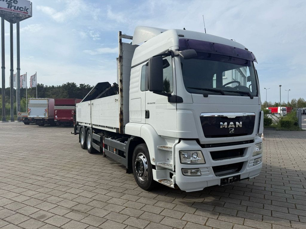 MAN TG-S 26.440 6x4 Pritsche Heckkran PK 27002+Funk - Crane truck: picture 4 MAN TG-S 26.440 6x4 Pritsche Heckkran PK 27002+Funk - Crane truck: picture 4