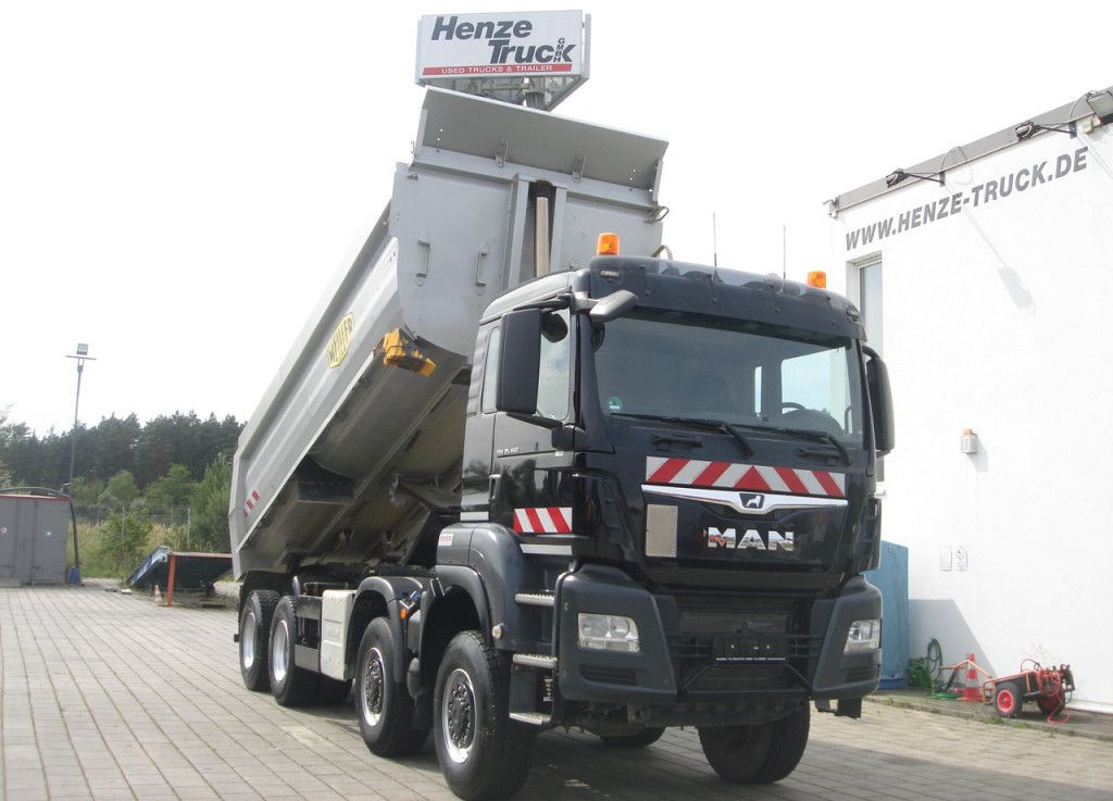 MAN TG-S 35.460 8x6 4 Achs Muldenkipper Meiller 18m³ - Skip loader truck: picture 1 MAN TG-S 35.460 8x6 4 Achs Muldenkipper Meiller 18m³ - Skip loader truck: picture 1