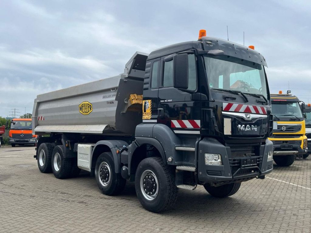 MAN TG-S 35.460 8x6 4 Achs Muldenkipper Meiller 18m³ - Skip loader truck: picture 2 MAN TG-S 35.460 8x6 4 Achs Muldenkipper Meiller 18m³ - Skip loader truck: picture 2