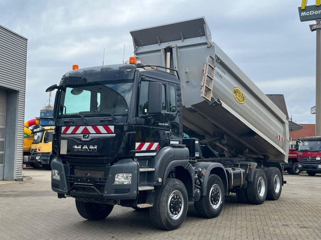 MAN TG-S 35.460 8x6 4 Achs Muldenkipper Meiller 18m³ - Skip loader truck: picture 1 MAN TG-S 35.460 8x6 4 Achs Muldenkipper Meiller 18m³ - Skip loader truck: picture 1