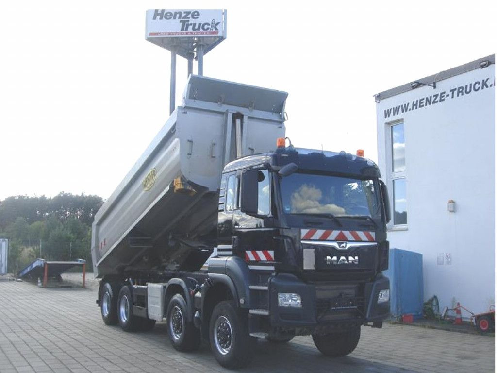 MAN TG-S 35.460 8x6 4 Achs Muldenkipper Meiller 18m³ - Skip loader truck: picture 1 MAN TG-S 35.460 8x6 4 Achs Muldenkipper Meiller 18m³ - Skip loader truck: picture 1