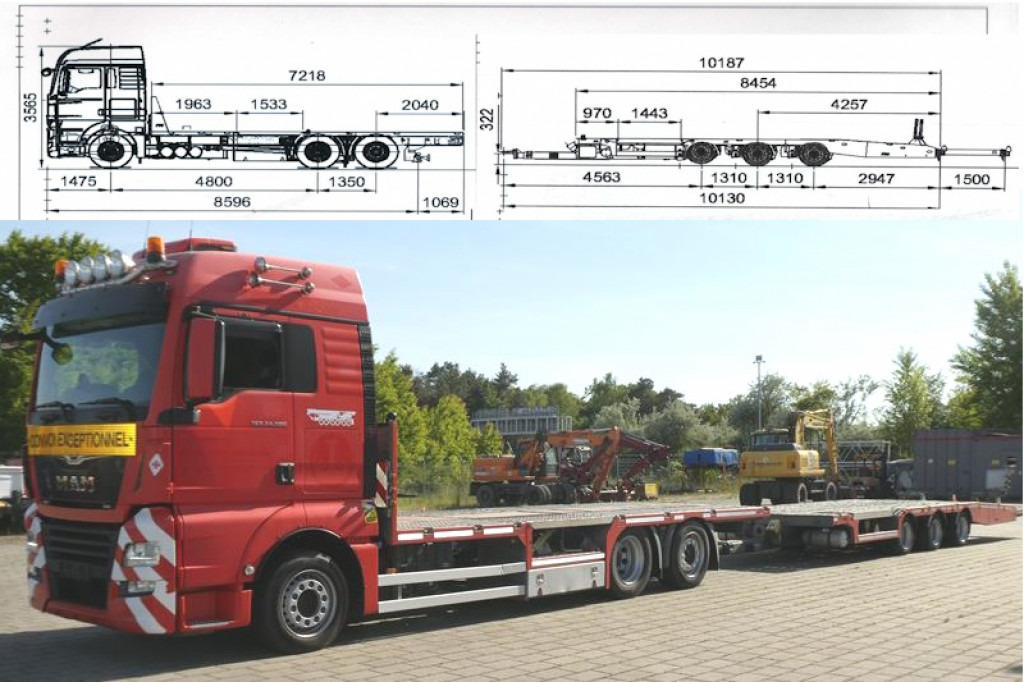 MAN TG-X 24.500 6x2-4 LL-U Pritsche Maschinentransporter - Dropside/ Flatbed truck: picture 1 MAN TG-X 24.500 6x2-4 LL-U Pritsche Maschinentransporter - Dropside/ Flatbed truck: picture 1