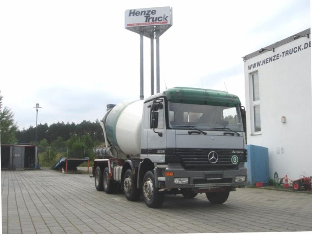 Mercedes-Benz Actros 3235 B 8x4 Betonmischer Stetter 9m³ -Deut - Concrete mixer truck: picture 1 Mercedes-Benz Actros 3235 B 8x4 Betonmischer Stetter 9m³ -Deut - Concrete mixer truck: picture 1
