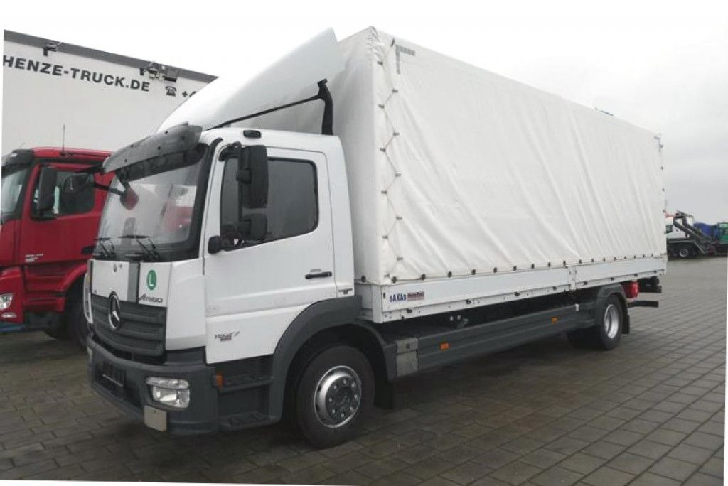 Mercedes-Benz Atego 1527 L Pritsche LBW - Curtain side truck: picture 2 Mercedes-Benz Atego 1527 L Pritsche LBW - Curtain side truck: picture 2