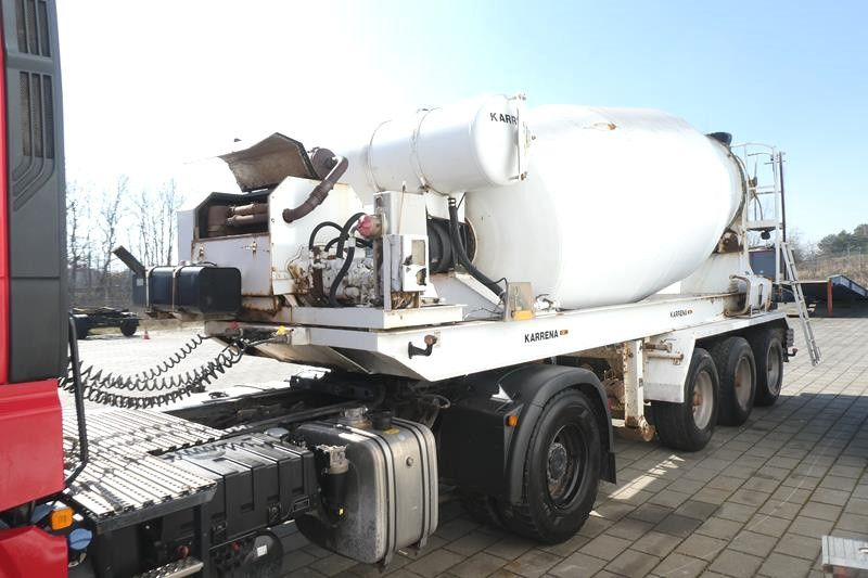 Mercedes-Benz Auflieger Mischer ca. 12m³ - Concrete mixer truck: picture 1 Mercedes-Benz Auflieger Mischer ca. 12m³ - Concrete mixer truck: picture 1