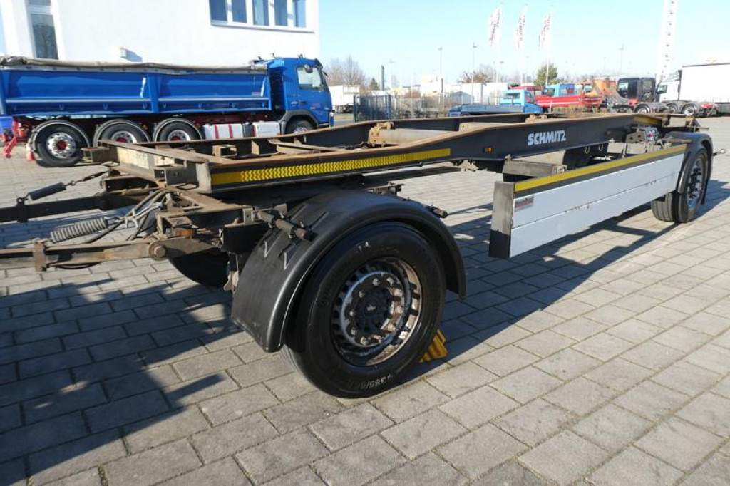 SCHMITZ GOTHA SCHMITZ GOTHA Abrollcontainernanhänger Containeranhänger ACF 18 S -Schlitten - Roll-off/ Skip trailer: picture 1 SCHMITZ GOTHA SCHMITZ GOTHA Abrollcontainernanhänger Containeranhänger ACF 18 S -Schlitten - Roll-off/ Skip trailer: picture 1