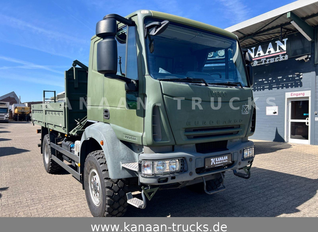 Iveco ML100E22WM-BW 4x4 Miltär Camper Exped 19 TKm - Dropside/ Flatbed truck: picture 1 Iveco ML100E22WM-BW 4x4 Miltär Camper Exped 19 TKm - Dropside/ Flatbed truck: picture 1