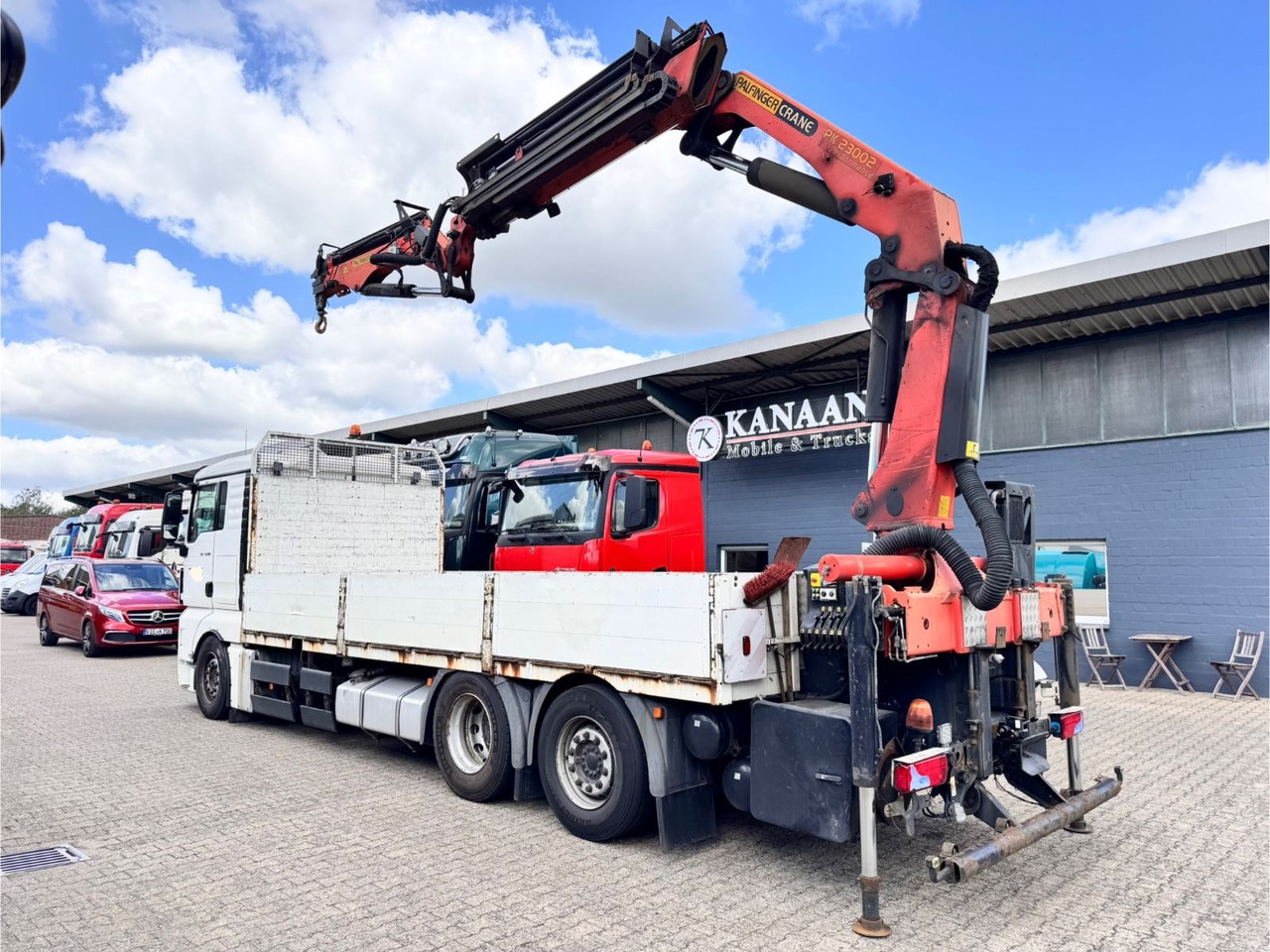 MAN 26.480 TGX 6x2 Palfinger 23002 Fly-Jib ca 21 m - Crane truck: picture 4 MAN 26.480 TGX 6x2 Palfinger 23002 Fly-Jib ca 21 m - Crane truck: picture 4