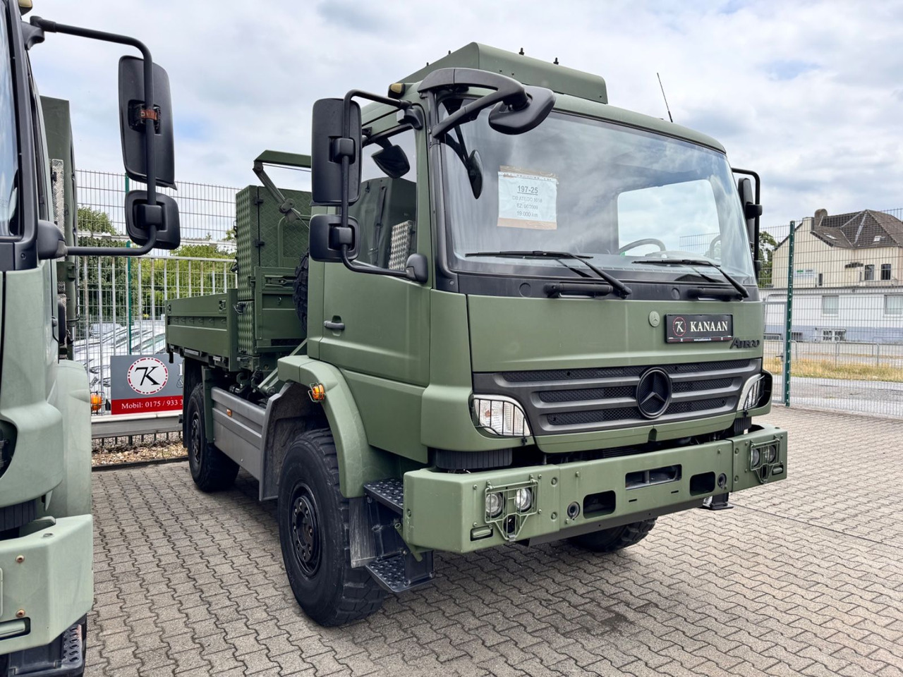 Mercedes-Benz 1018 Atego 4x4 Allrad Miltär Camper Expedition - Container transporter/ Swap body truck: picture 2 Mercedes-Benz 1018 Atego 4x4 Allrad Miltär Camper Expedition - Container transporter/ Swap body truck: picture 2