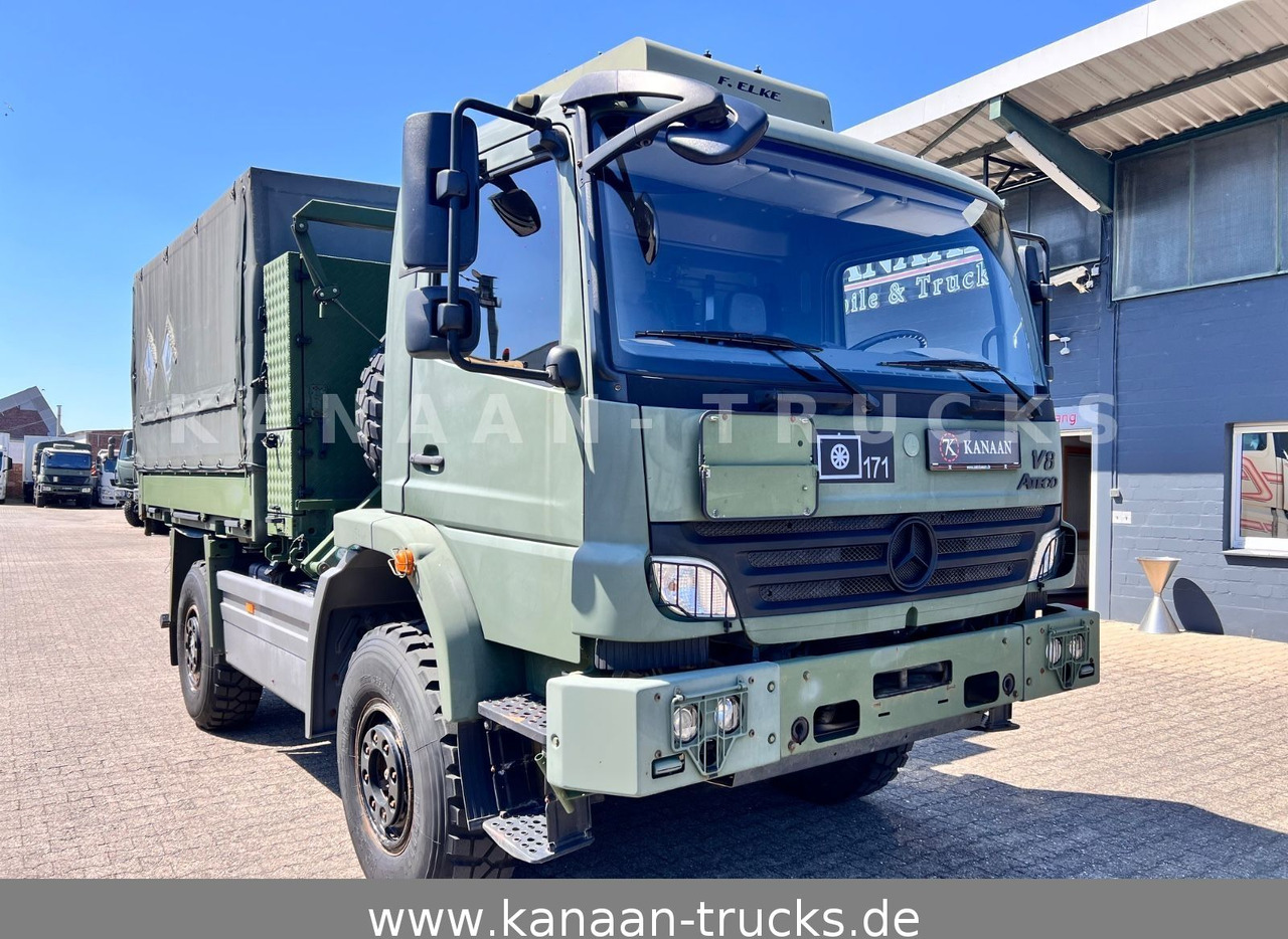 Mercedes-Benz 1018 Atego 4x4 Allrad Miltär Camper Expedition - Container transporter/ Swap body truck: picture 1 Mercedes-Benz 1018 Atego 4x4 Allrad Miltär Camper Expedition - Container transporter/ Swap body truck: picture 1