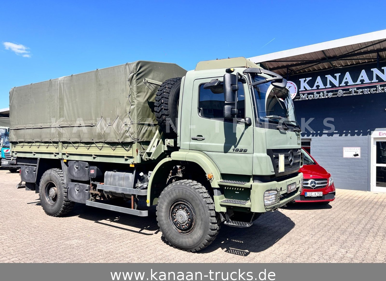 Mercedes-Benz 1829 A Axor 4x4 EX- 31 TKM Camper Expedi - Curtain side truck: picture 1 Mercedes-Benz 1829 A Axor 4x4 EX- 31 TKM Camper Expedi - Curtain side truck: picture 1