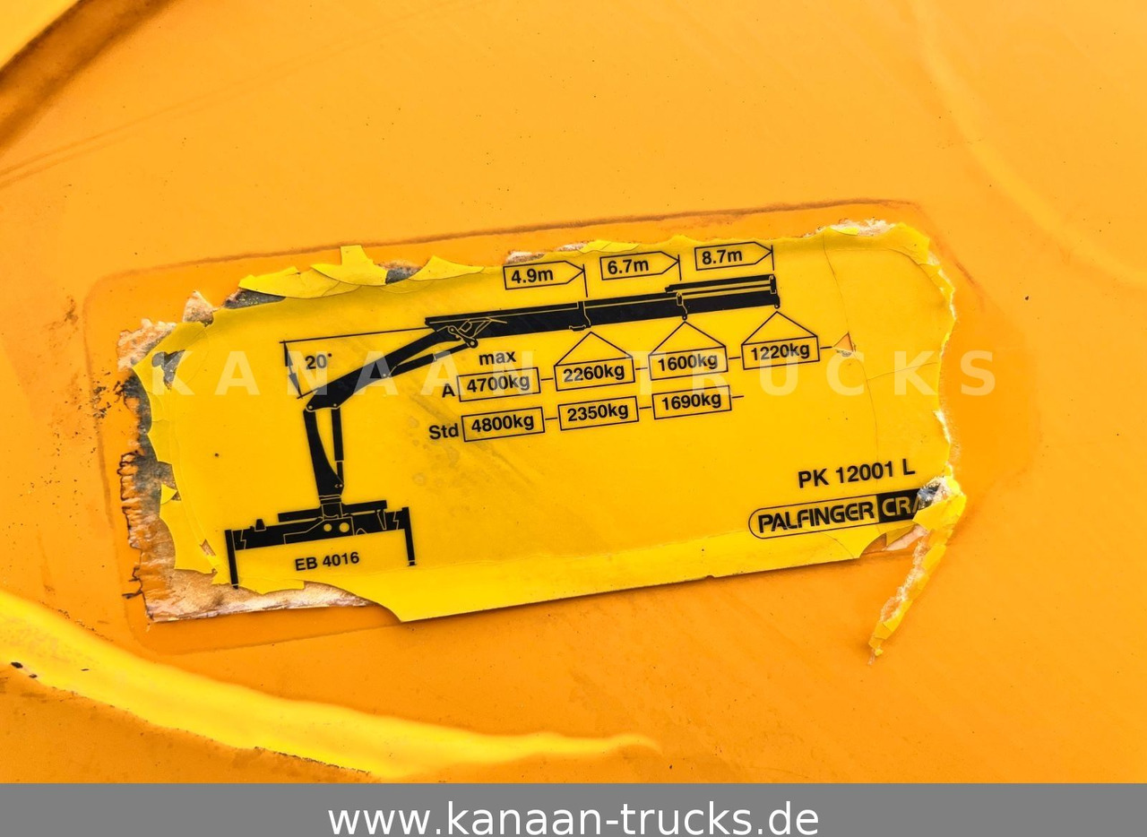 Crane truck Mercedes-Benz 1845 Antos 4x2 Baustoffkran Palfinger 21001L: picture 21