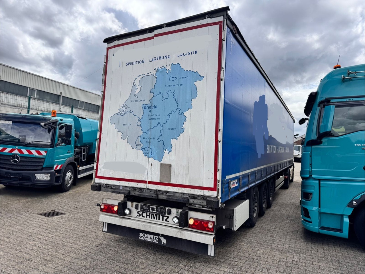 Schmitz Cargobull SCS 24/L-13.62 E B Curtainsider Unfall - Curtainsider semi-trailer: picture 2 Schmitz Cargobull SCS 24/L-13.62 E B Curtainsider Unfall - Curtainsider semi-trailer: picture 2
