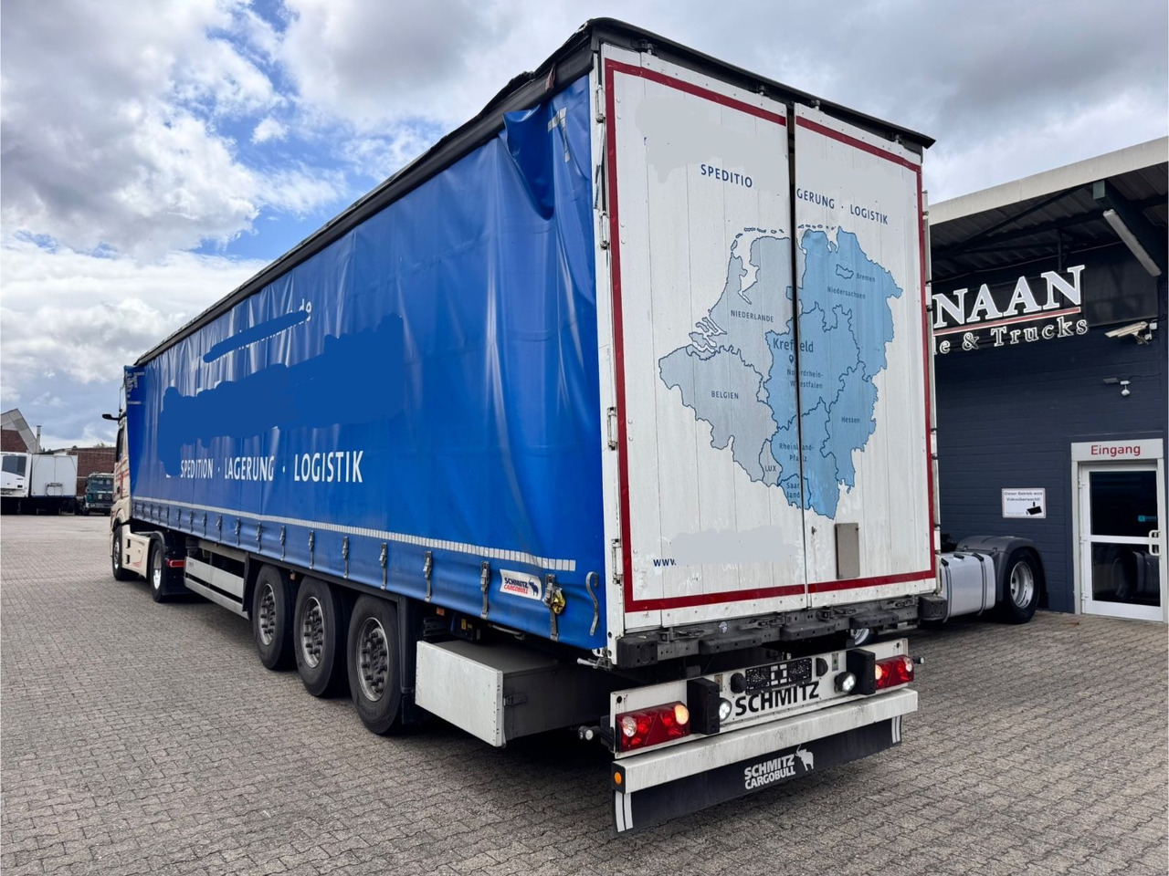 Schmitz Cargobull SCS 24/L-13.62 E B Curtainsider Unfall - Curtainsider semi-trailer: picture 1 Schmitz Cargobull SCS 24/L-13.62 E B Curtainsider Unfall - Curtainsider semi-trailer: picture 1