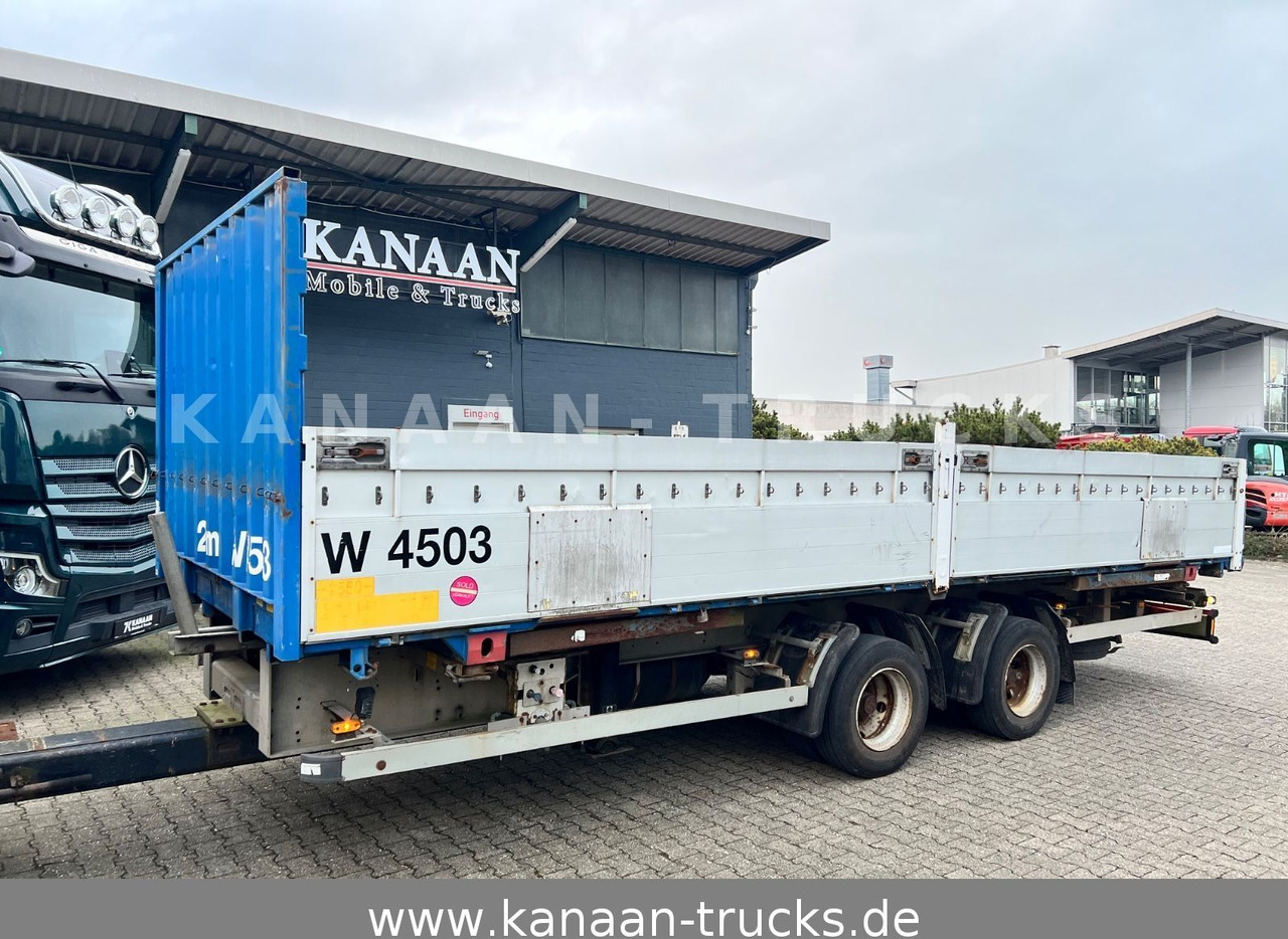 Wecon AWZ 218 LZ Tandem BDF Pritsche - Container transporter/ Swap body trailer: picture 1 Wecon AWZ 218 LZ Tandem BDF Pritsche - Container transporter/ Swap body trailer: picture 1