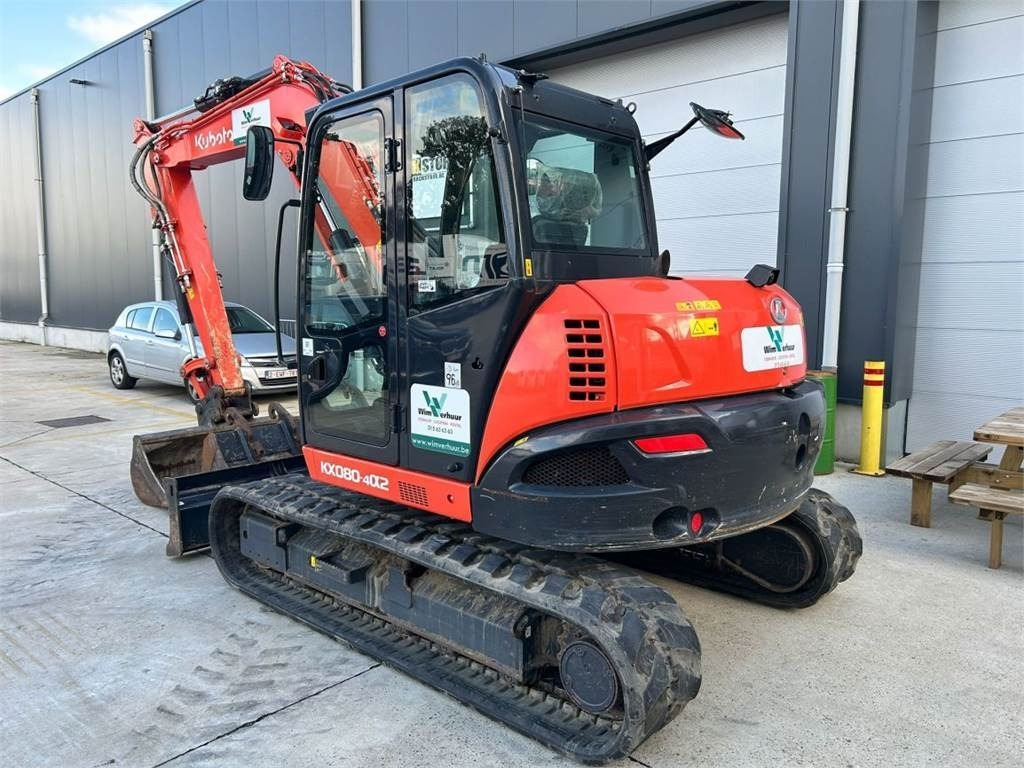 Kubota KX080-4 (7262) - Mini excavator: picture 2 Kubota KX080-4 (7262) - Mini excavator: picture 2