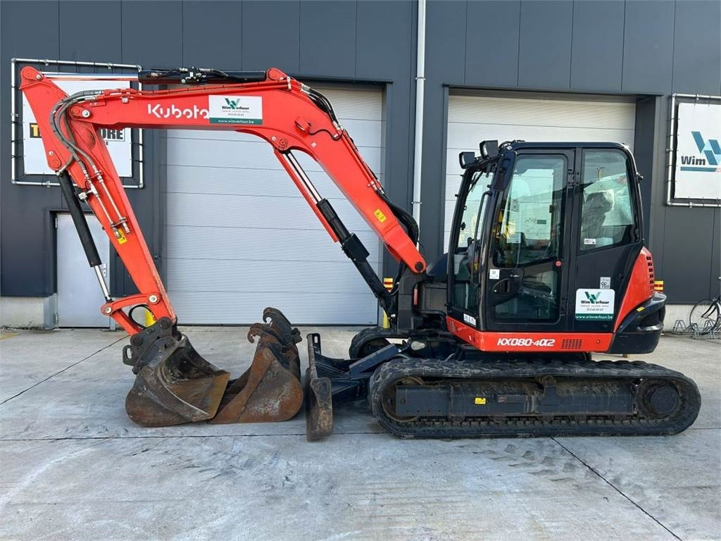 Kubota KX080-4 (7262) - Mini excavator: picture 1 Kubota KX080-4 (7262) - Mini excavator: picture 1